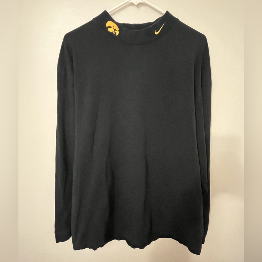 Nike Iowa Hawkeyes Oversized Crewneck Long Sleeve Shirt